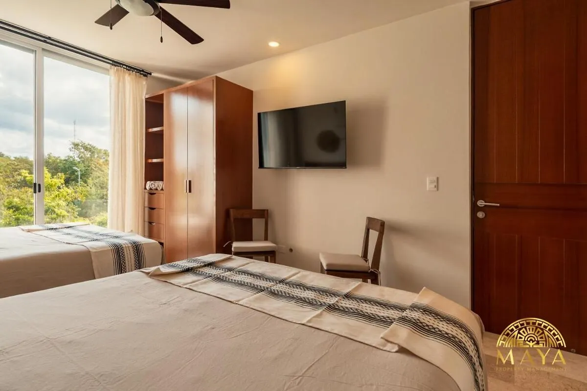 Nhoa 312A Lux 2Br Condo Top Jungle View Aldea Zama Tulum