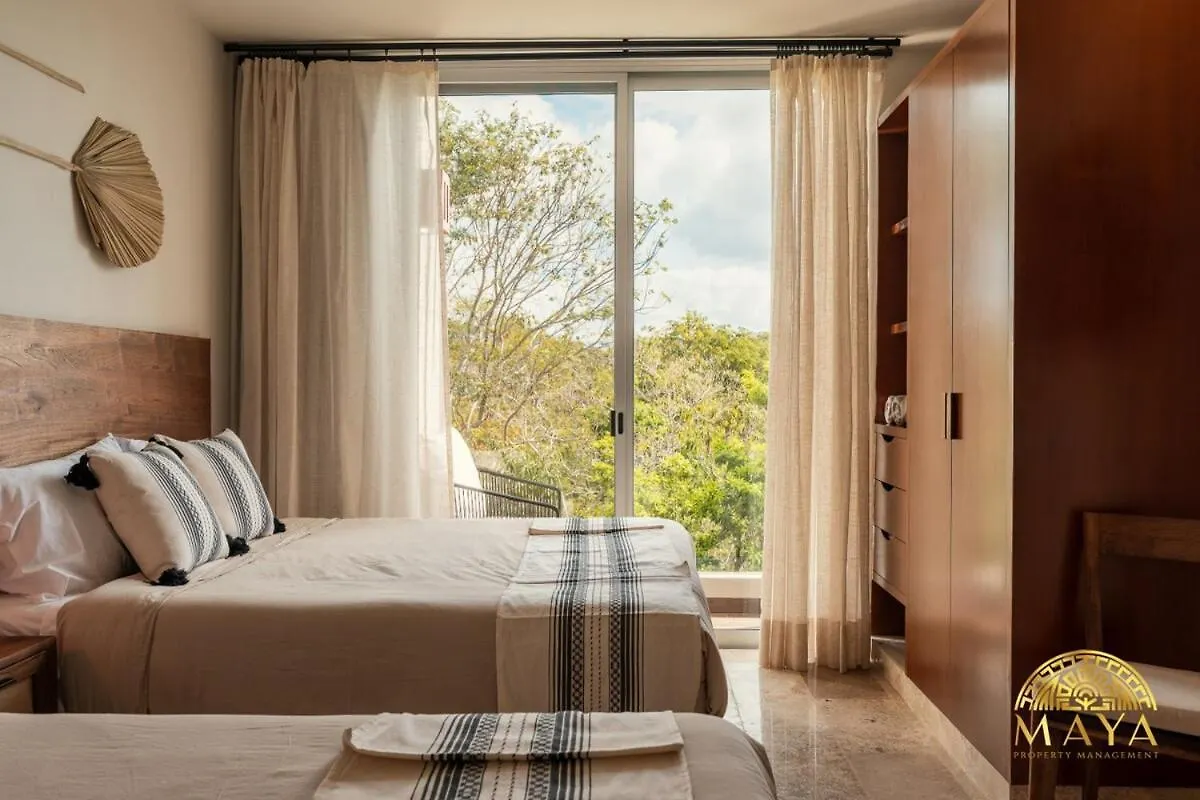 Nhoa 312A Lux 2Br Condo Top Jungle View Aldea Zama Tulum Mexico
