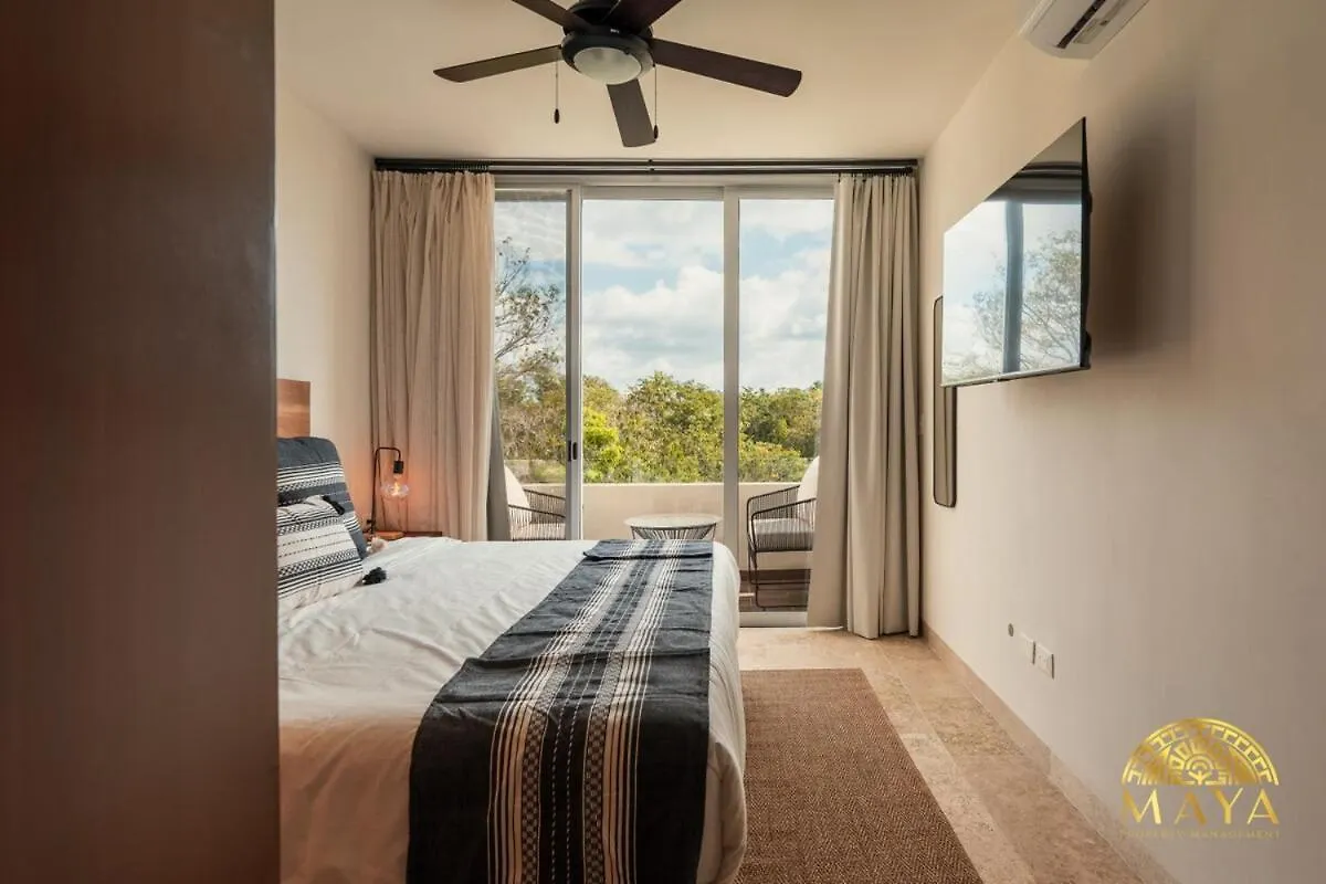 Apartment Nhoa 312A Lux 2Br Condo Top Jungle View Aldea Zama Tulum