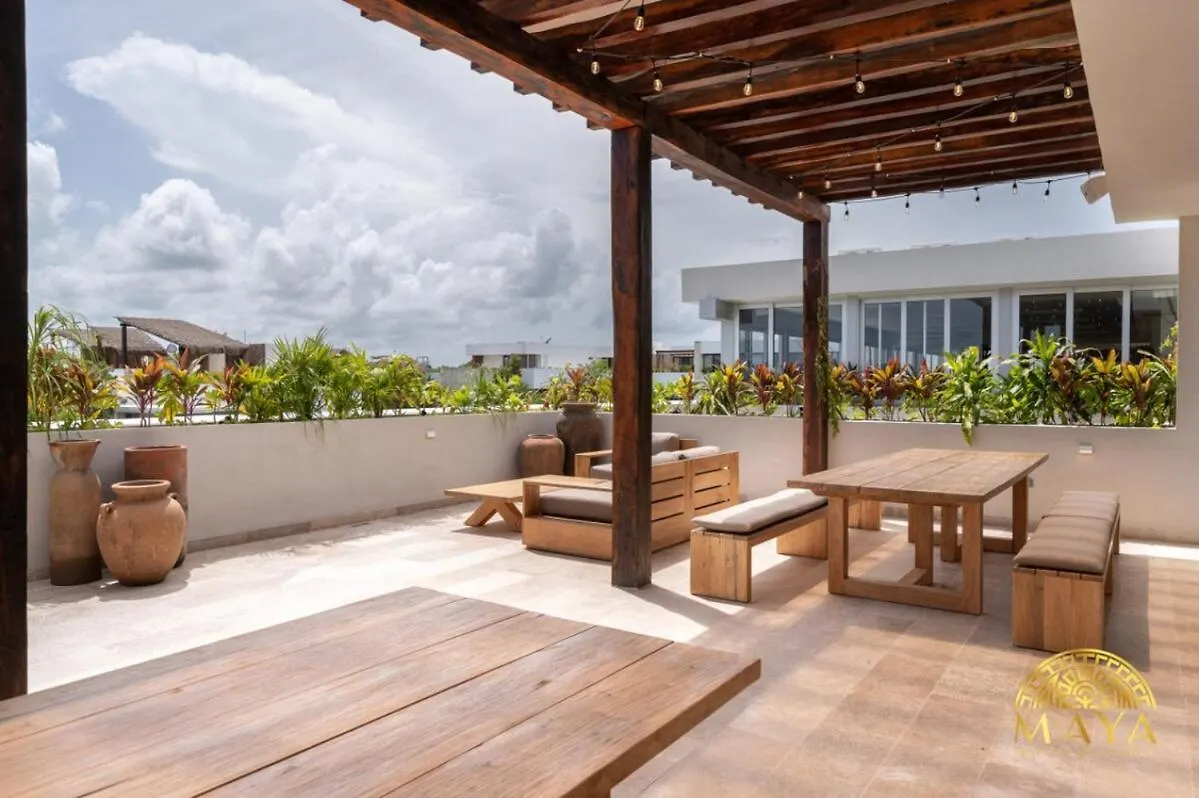 Nhoa 312A Lux 2Br Condo Top Jungle View Aldea Zama Tulum Apartment